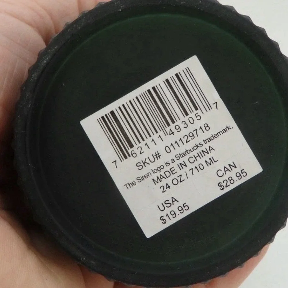 Starbucks Dark Green Matte Studded Venti Tumbler 24oz Cold Cup RELEASED 2022